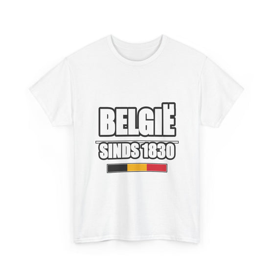 BELGIË SINDS 1830 Unisex T-shirt | Belgisch Trots | VlaamseKracht®