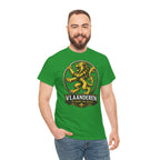 Premium Vlaamse Leeuw Vlaanderen Color Edition T-Shirt | In Hart en Daad | Unisex  | VlaamseKracht®