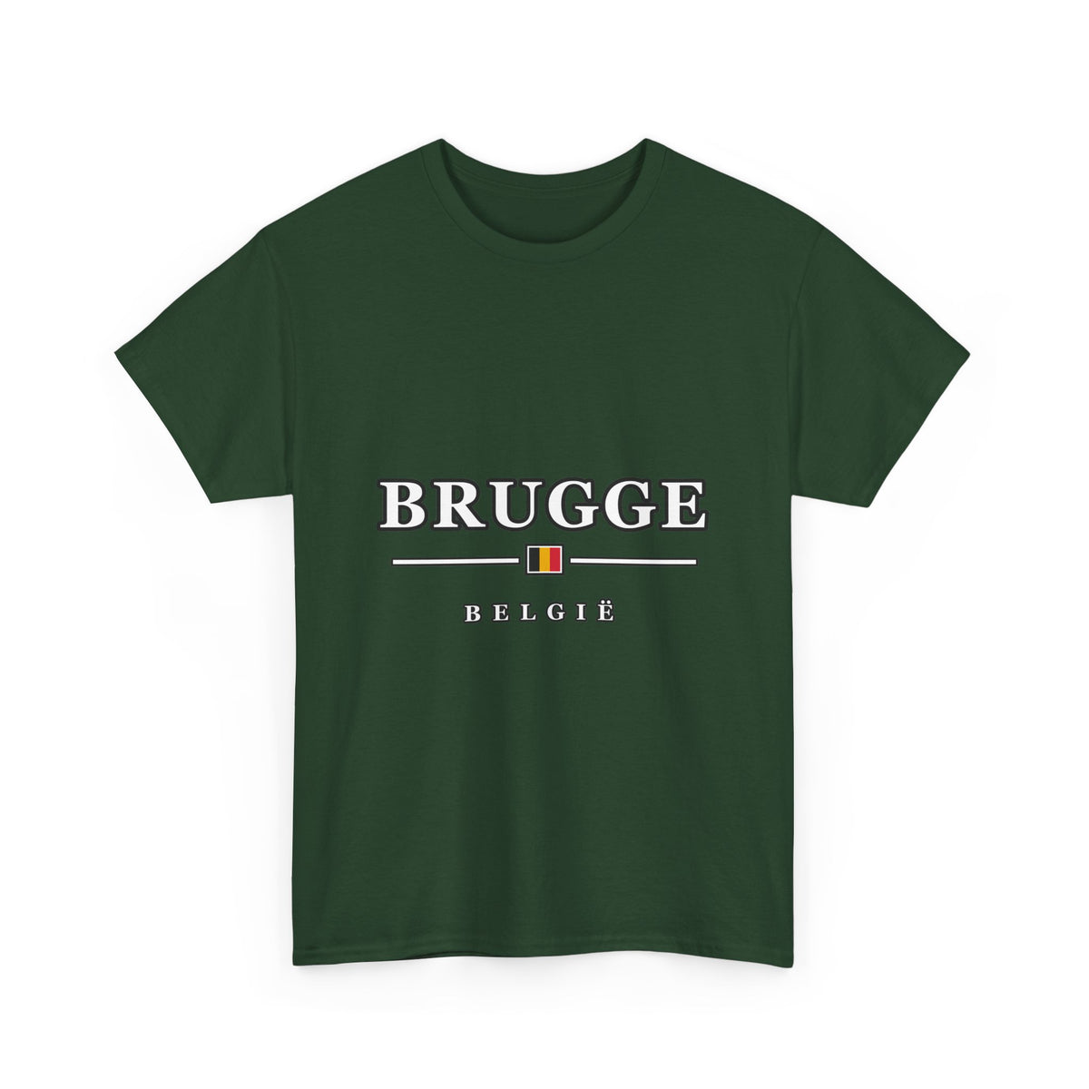 BRUGGE Unisex T-shirt | Minimalistisch | VlaamseKracht®