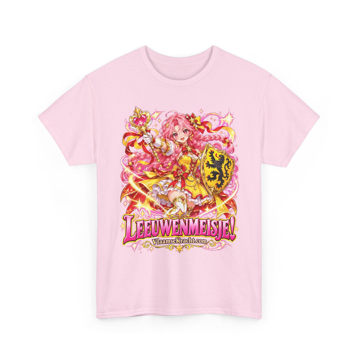 LEEUWENMEISJE! Unisex T-shirt | Anime | VlaamseKracht®