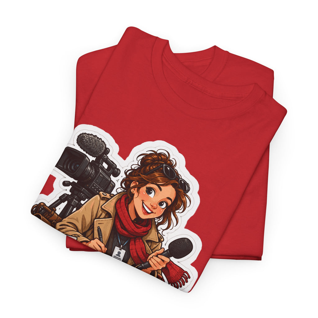 HET VERHAAL TELT! Unisex T-shirt | De Journalist | VlaamseKracht®