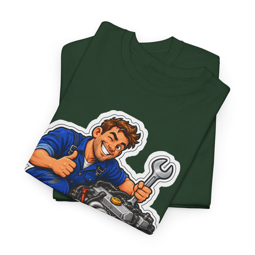 ALLES DRAAIT WEER! Unisex T-shirt | De Mecanicien | VlaamseKracht®