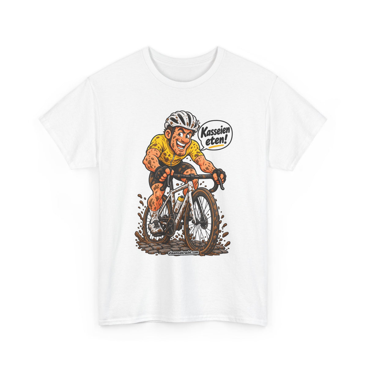 KASSEIEN ETEN! Unisex T-shirt | Vlaamse Koers | VlaamseKracht®