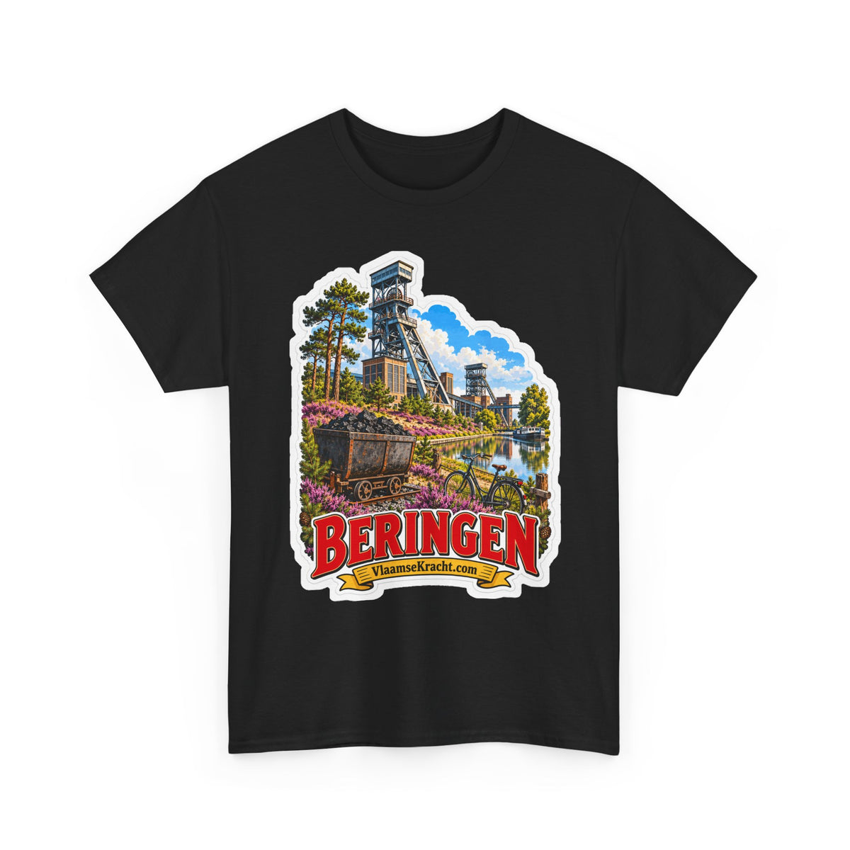 BERINGEN Unisex T-shirt | Vlaamse Stad | VlaamseKracht®