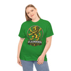 Premium Vlaamse Leeuw Vlaanderen Color Edition T-Shirt | In Hart en Daad | Unisex  | VlaamseKracht®
