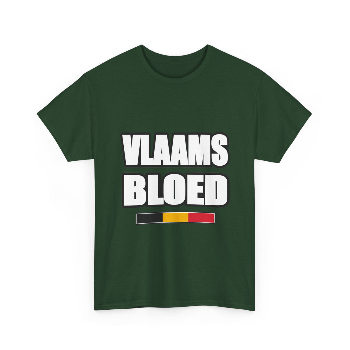 VLAAMS BLOED Unisex T-shirt | Stoere Letters | VlaamseKracht®