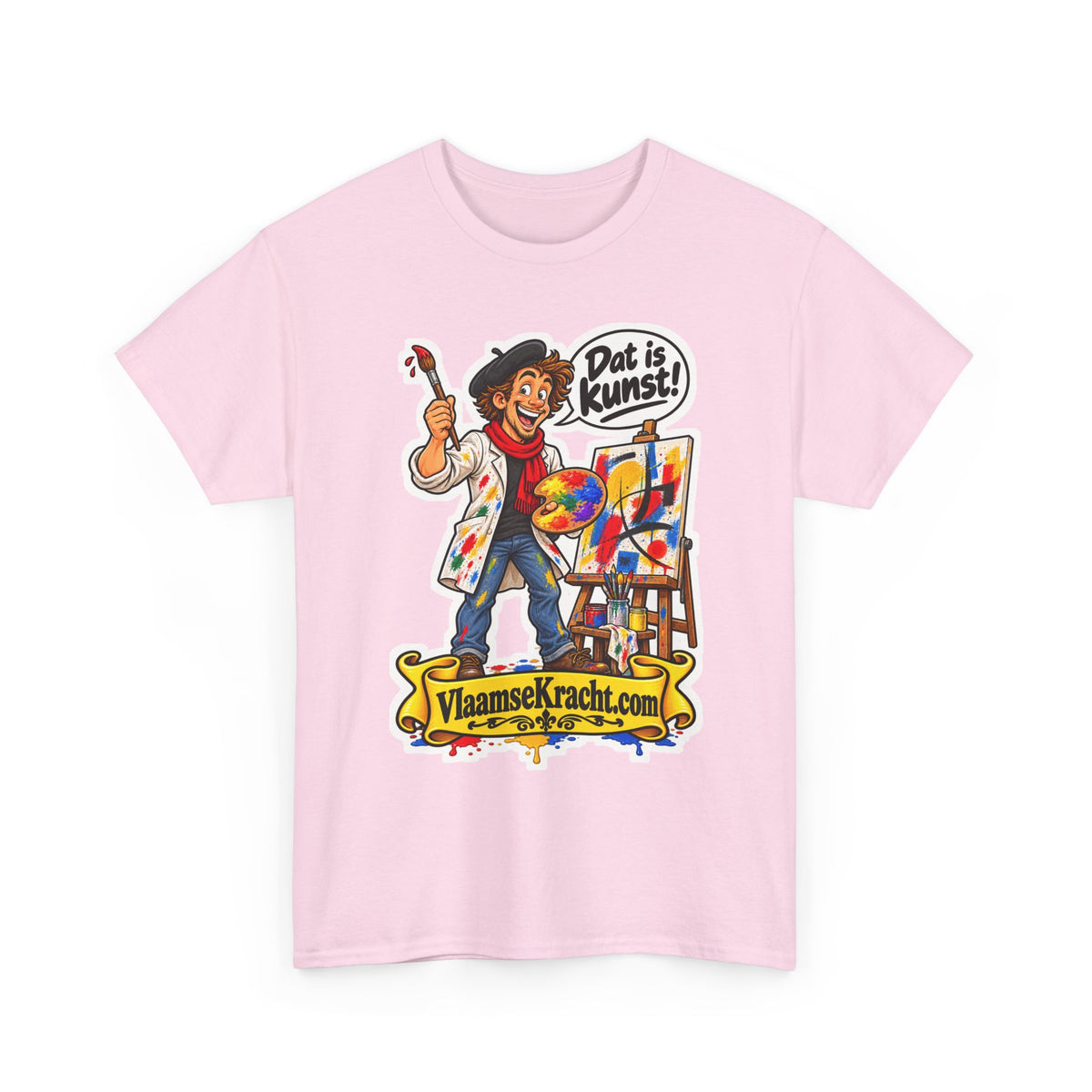 DAT IS KUNST! Unisex T-shirt | De Kunstenaar | VlaamseKracht®