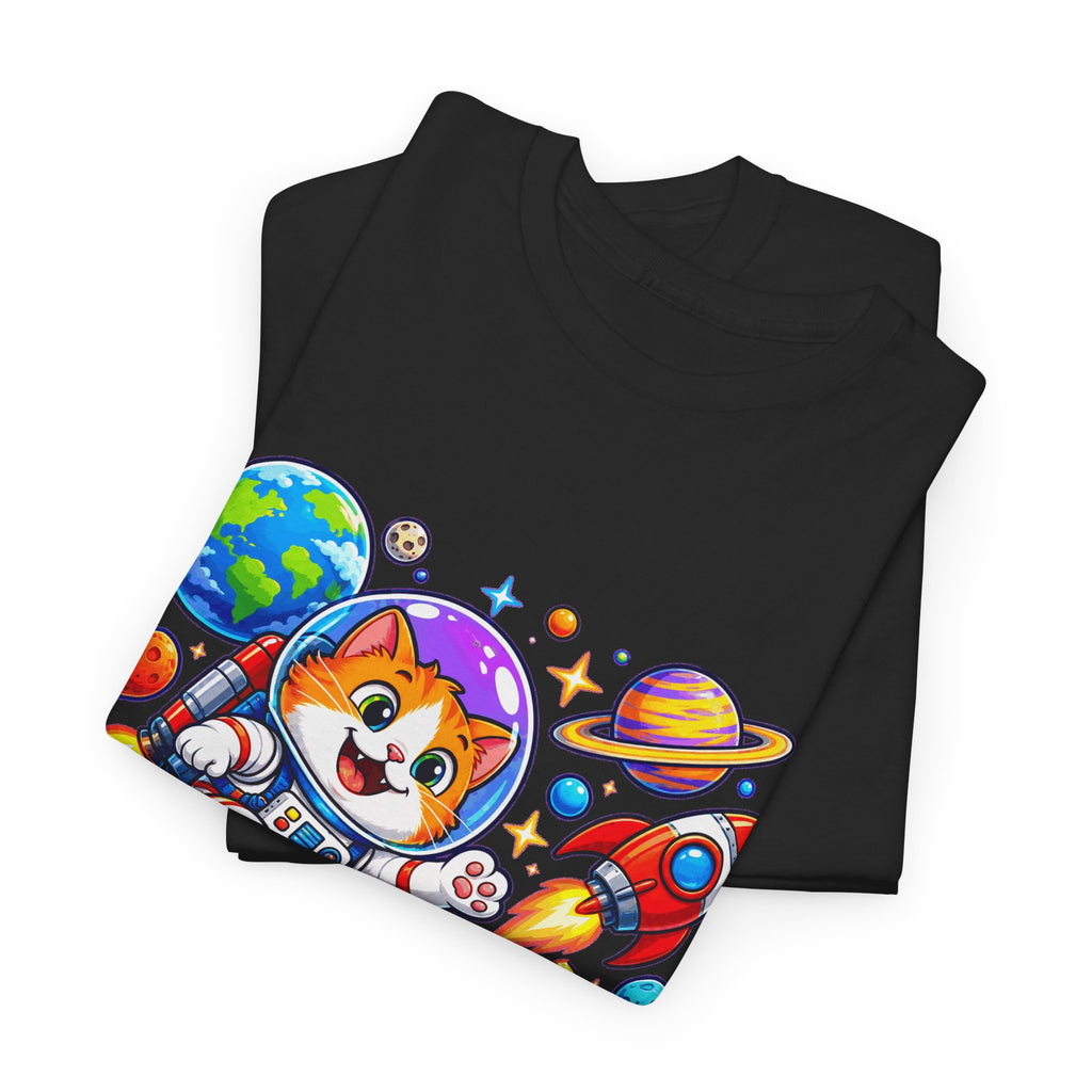 RUIMTEKAT! Unisex T-shirt | Cartoon | VlaamseKracht®