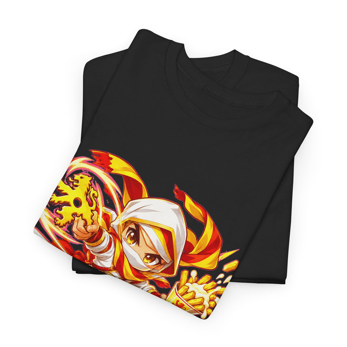 NINJA OP FRIET! Unisex T-shirt | Anime | VlaamseKracht®