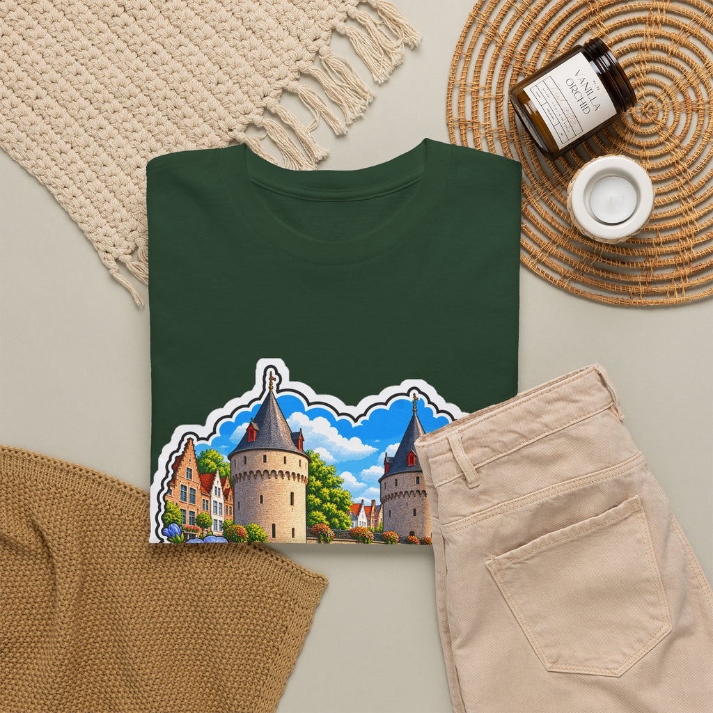 KORTRIJK Unisex T-shirt | Vlaamse Stad | VlaamseKracht®