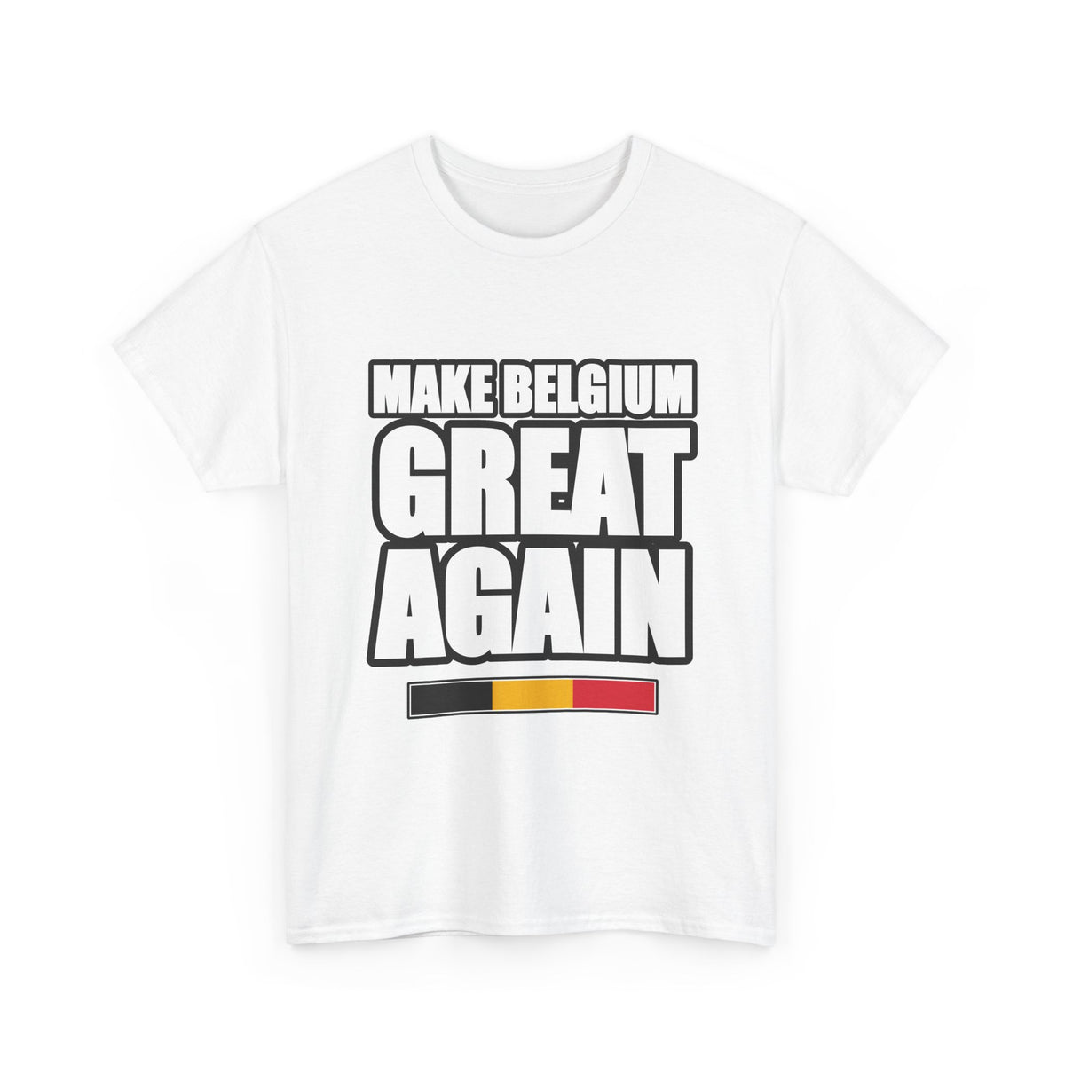 MAKE BELGIUM GREAT AGAIN Unisex T-shirt | Belgisch Statement | VlaamseKracht®