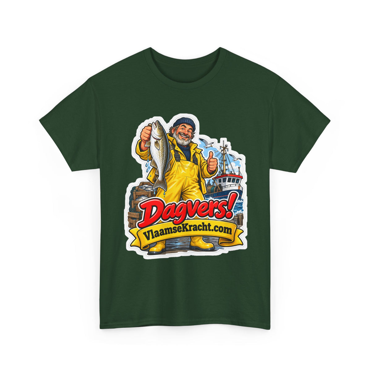 DAGVERS! Unisex T-shirt | De Visser | VlaamseKracht®