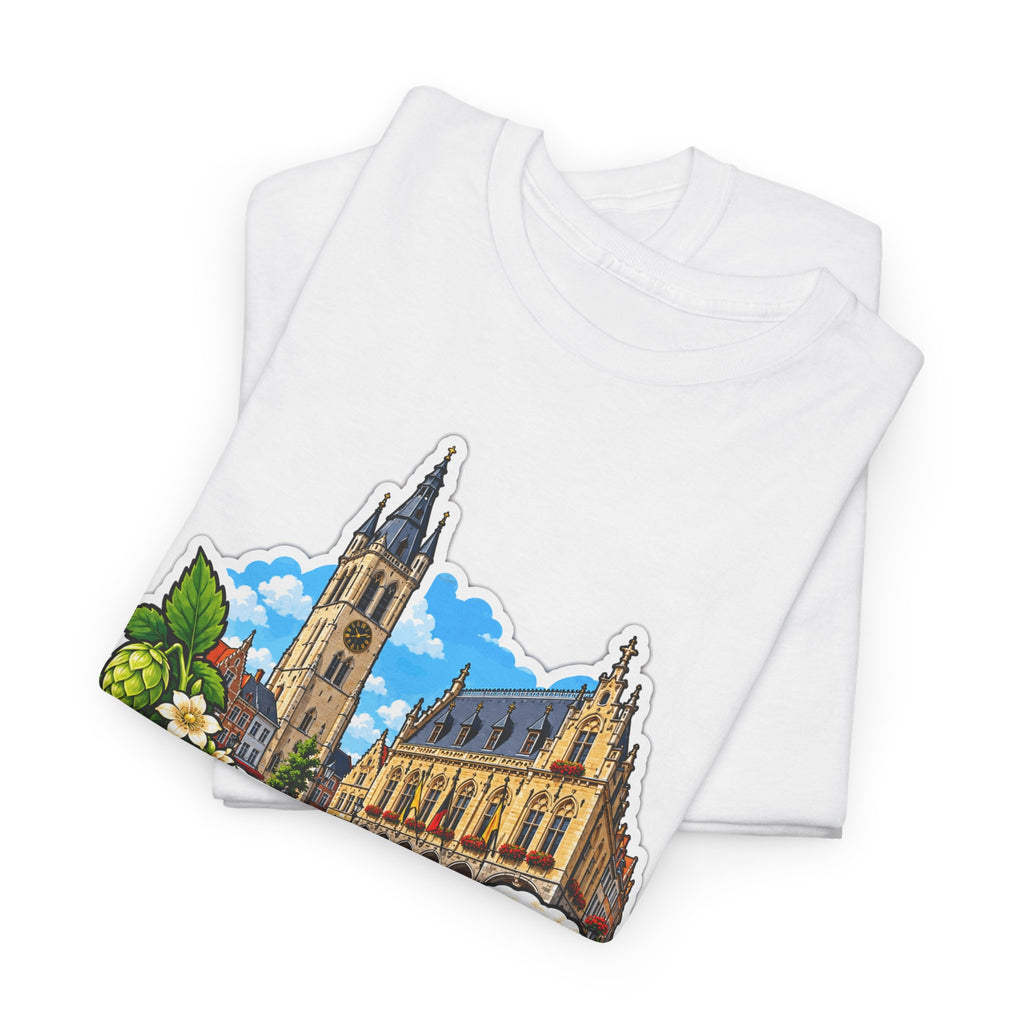 POPERINGE Unisex T-shirt | Vlaamse Stad | VlaamseKracht®