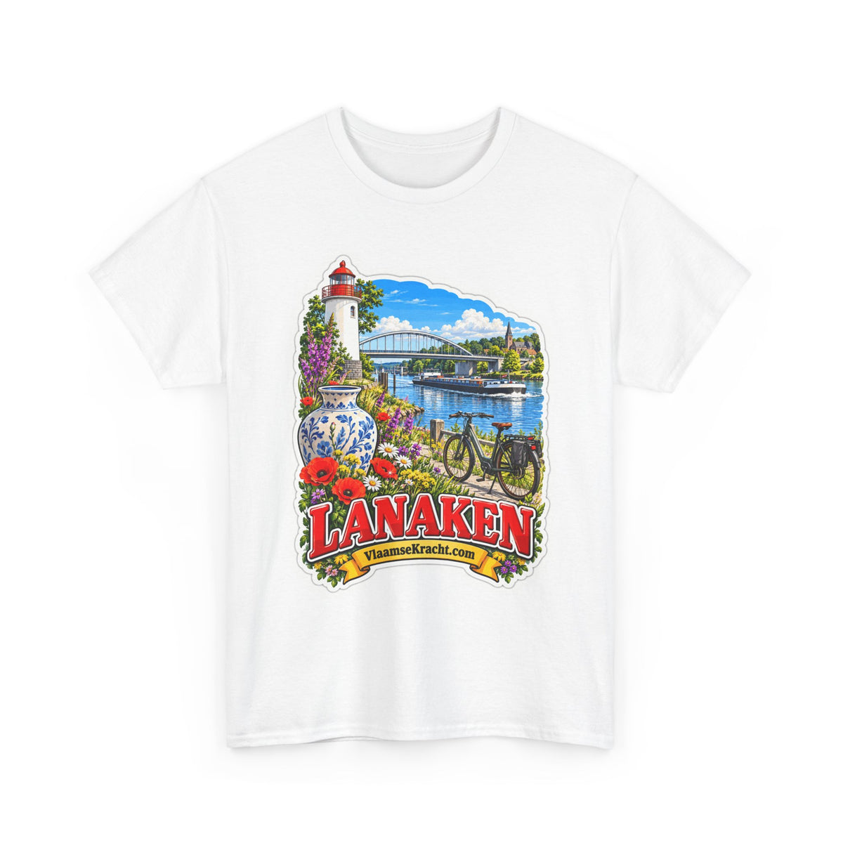 LANAKEN Unisex T-shirt | Vlaamse Stad | VlaamseKracht®