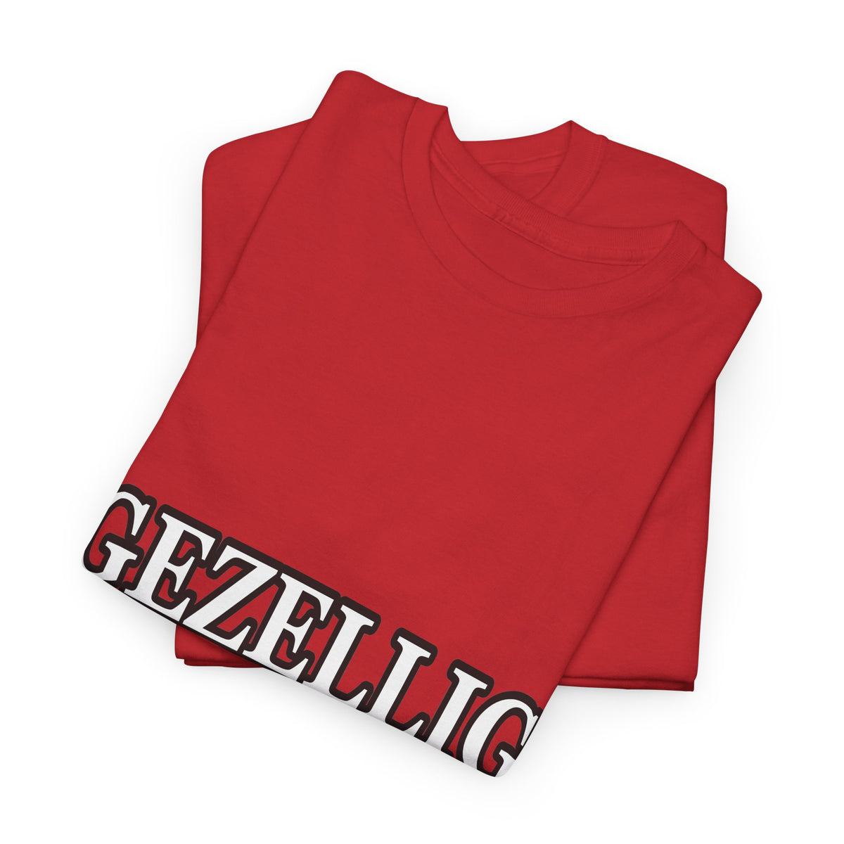 GEZELLIG Unisex T-shirt | Vlaamse Gezelligheid | VlaamseKracht®