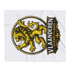Premium Vlaamse Leeuw Arctic Fleece Blanket  | VlaamseKracht®
