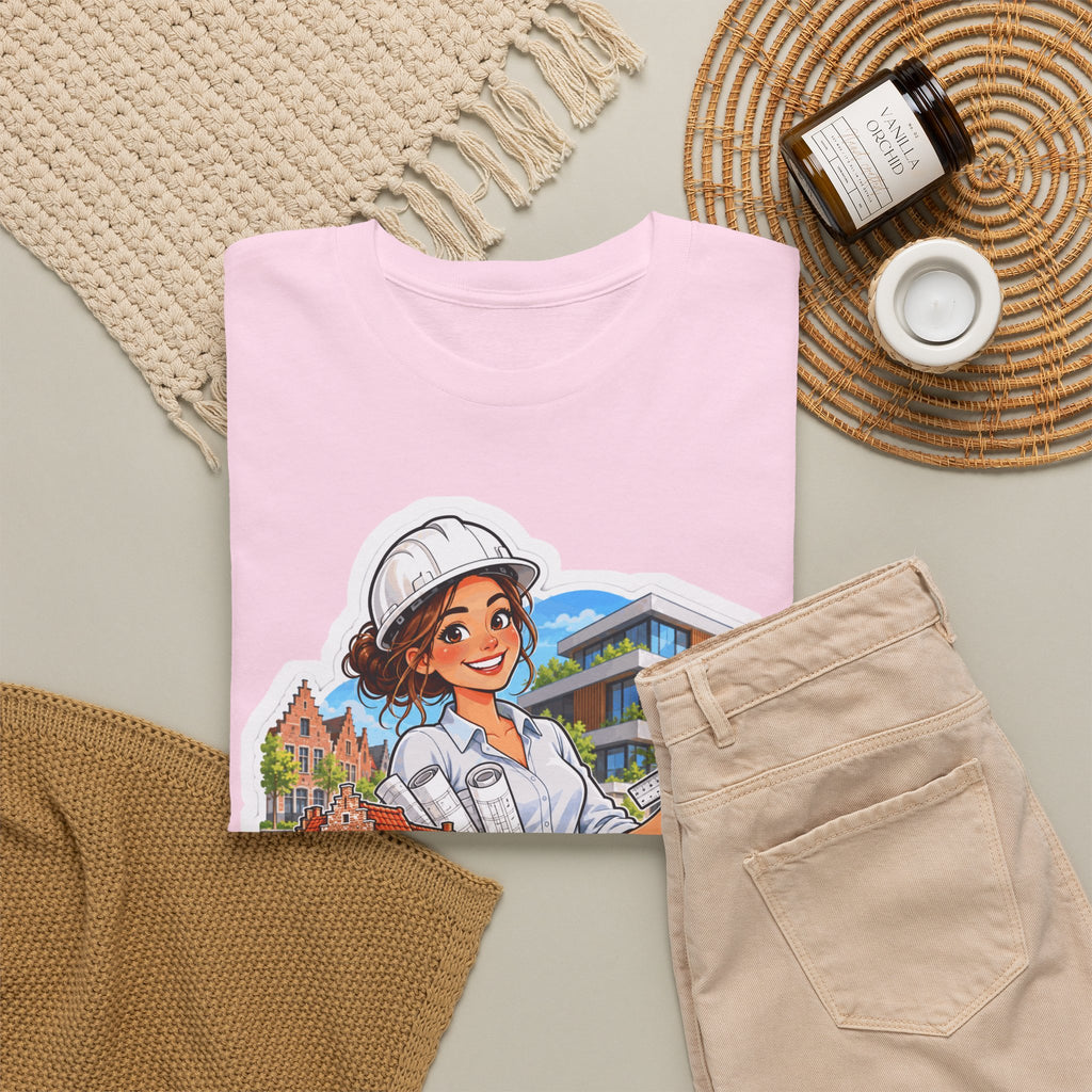 PLANNEN WORDEN REALITEIT! Unisex T-shirt | De Architect | VlaamseKracht®