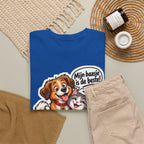 MIJN BAASJE IS DE BESTE! Unisex T-shirt | Hond & Kat | VlaamseKracht®