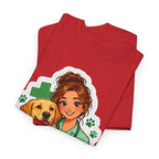 DIEREN EERST! Unisex T-shirt | De Dierenarts | VlaamseKracht®