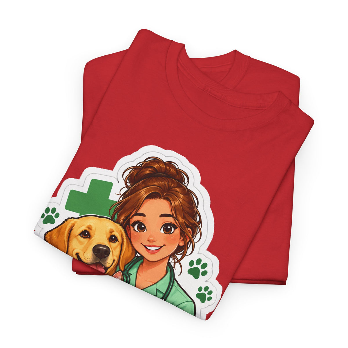 DIEREN EERST! Unisex T-shirt | De Dierenarts | VlaamseKracht®