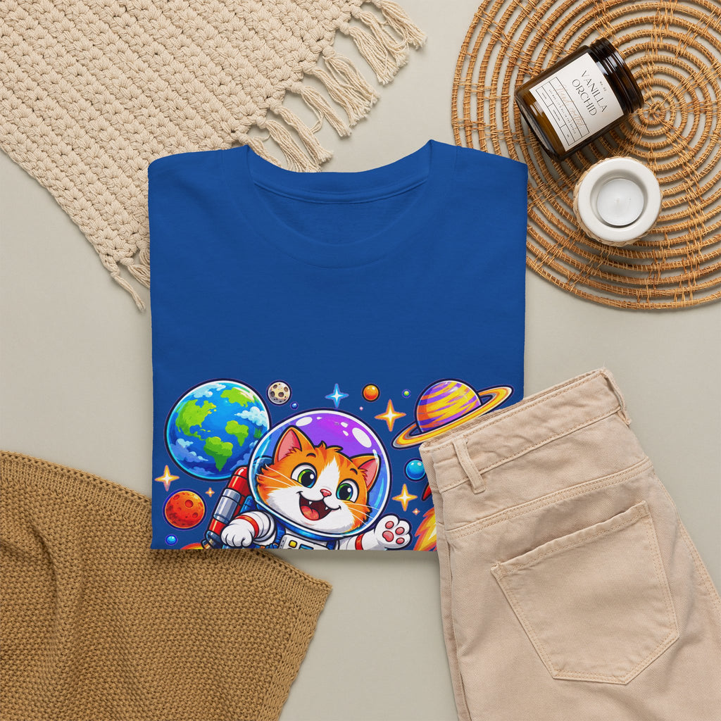 RUIMTEKAT! Unisex T-shirt | Cartoon | VlaamseKracht®