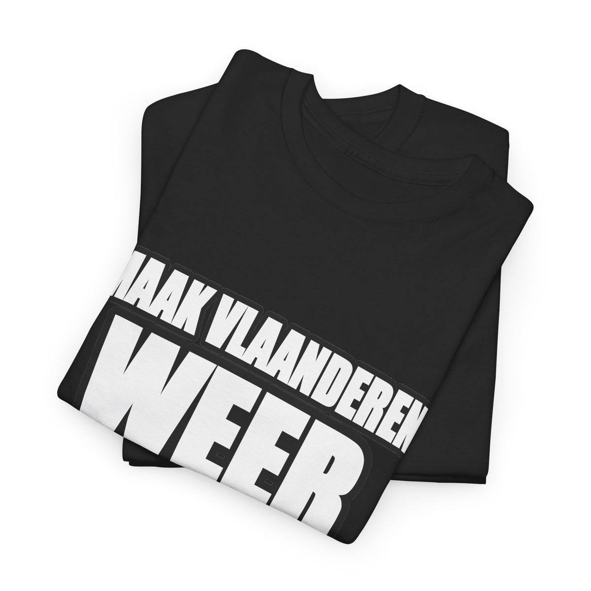 MAAK VLAANDEREN WEER GROOT Unisex T-shirt | Vlaamse Trots | VlaamseKracht®