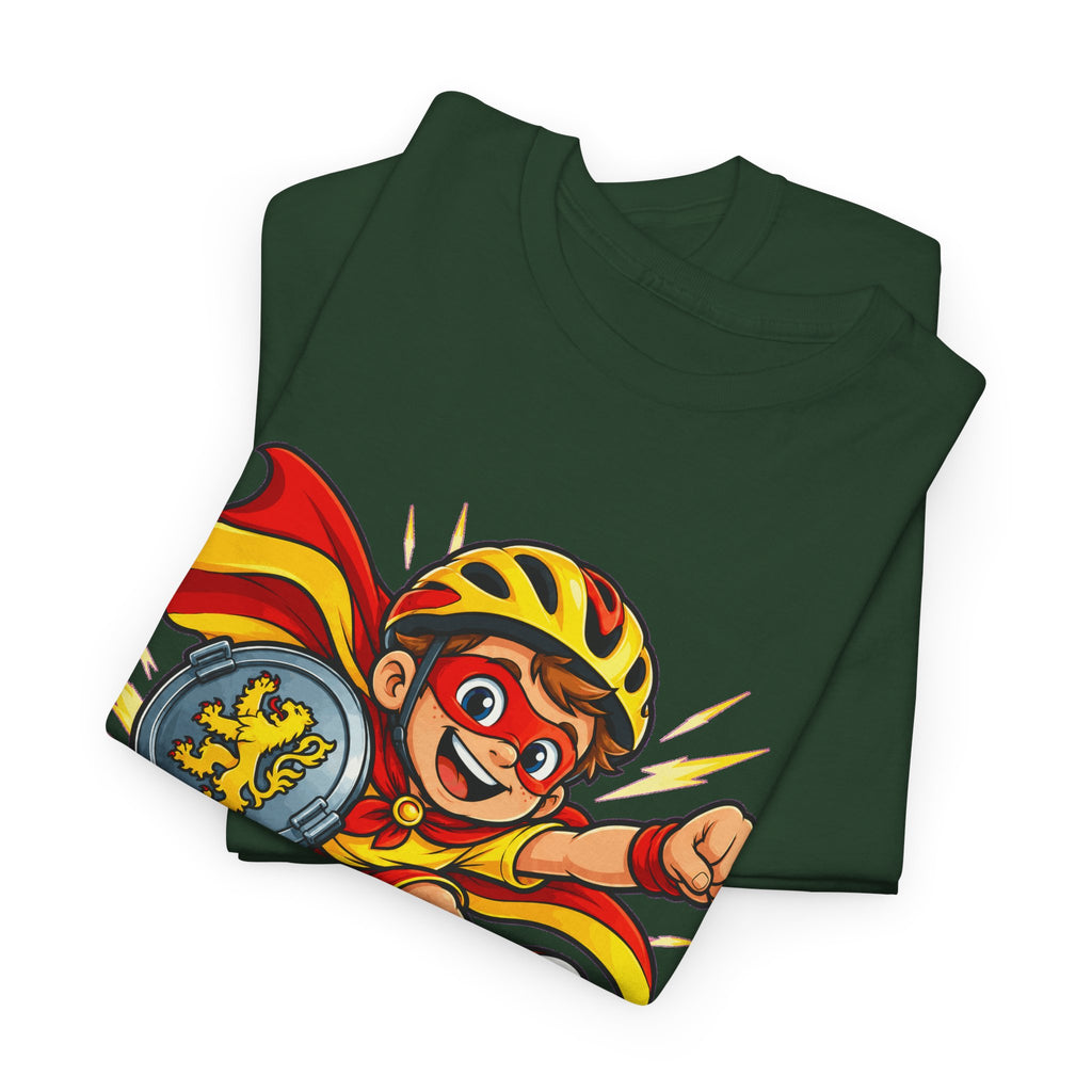 KLEINE HELD! Unisex T-shirt | Cartoon | VlaamseKracht®