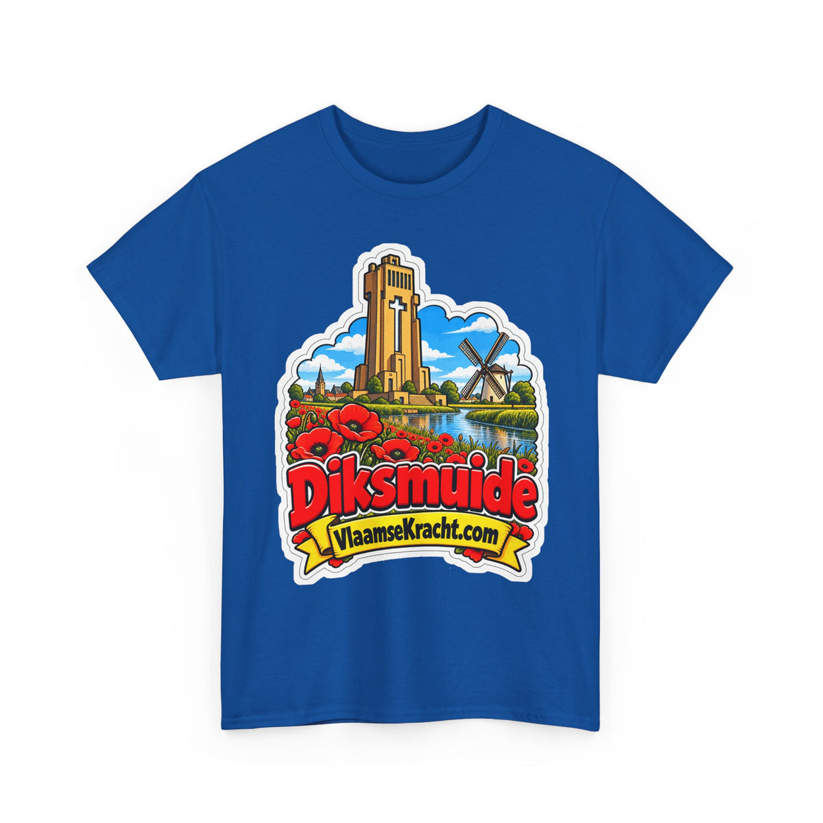 DIKSMUIDE Unisex T-shirt | Vlaamse Stad | VlaamseKracht®