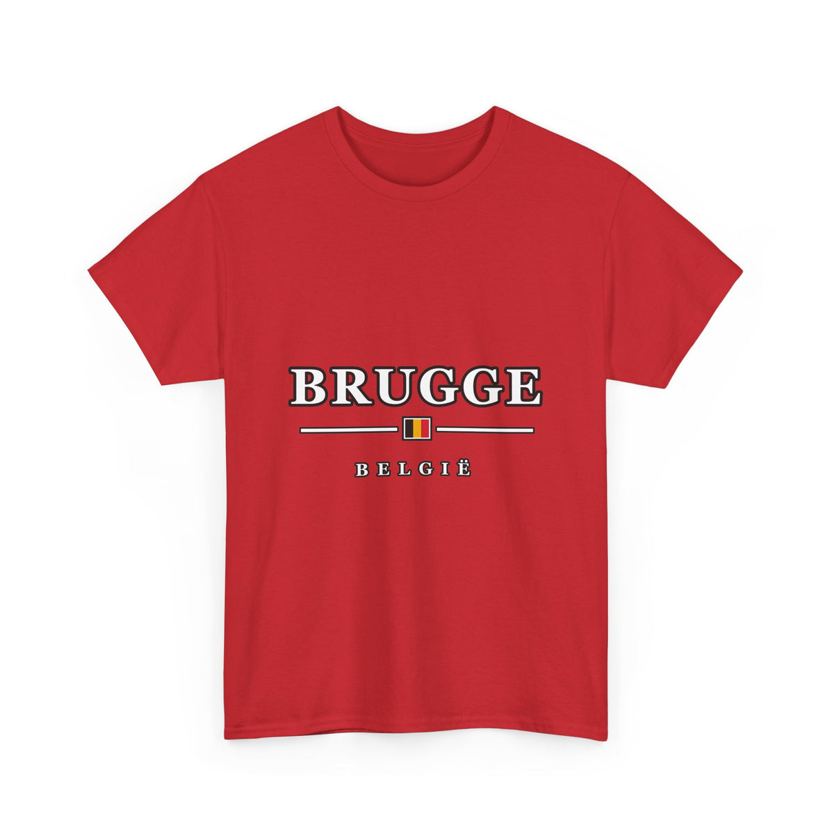 BRUGGE Unisex T-shirt | Minimalistisch | VlaamseKracht®