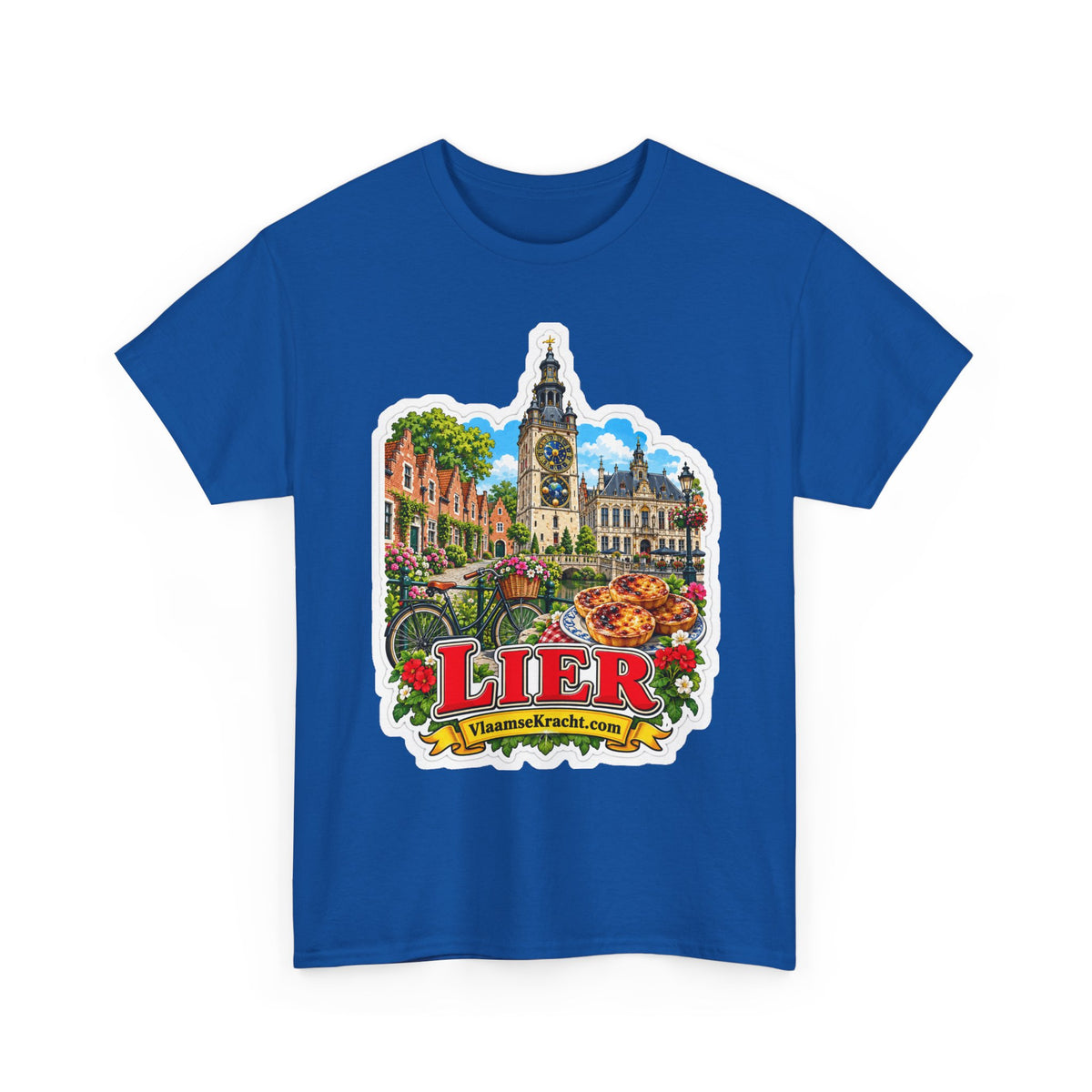 LIER Unisex T-shirt | Nieuw ontwerp | VlaamseKracht®