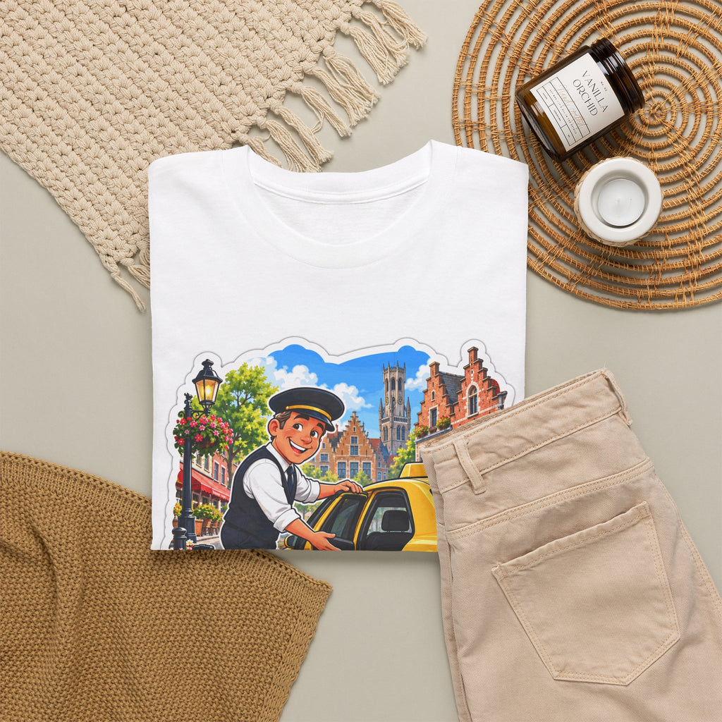 STAP MAAR IN! Unisex T-shirt | De Taxichauffeur | VlaamseKracht®