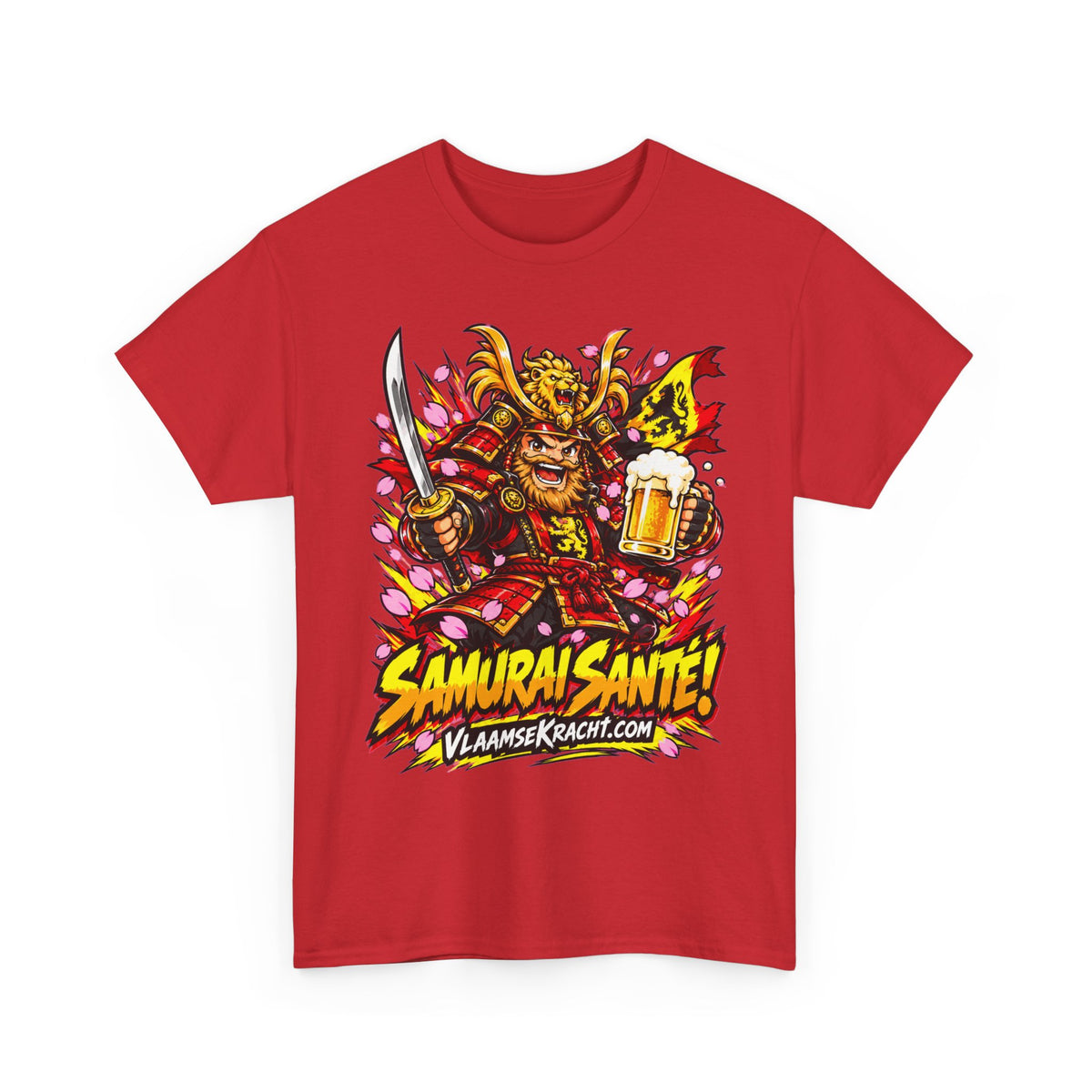 SAMURAI SANTÉ! Unisex T-shirt | Anime | VlaamseKracht®