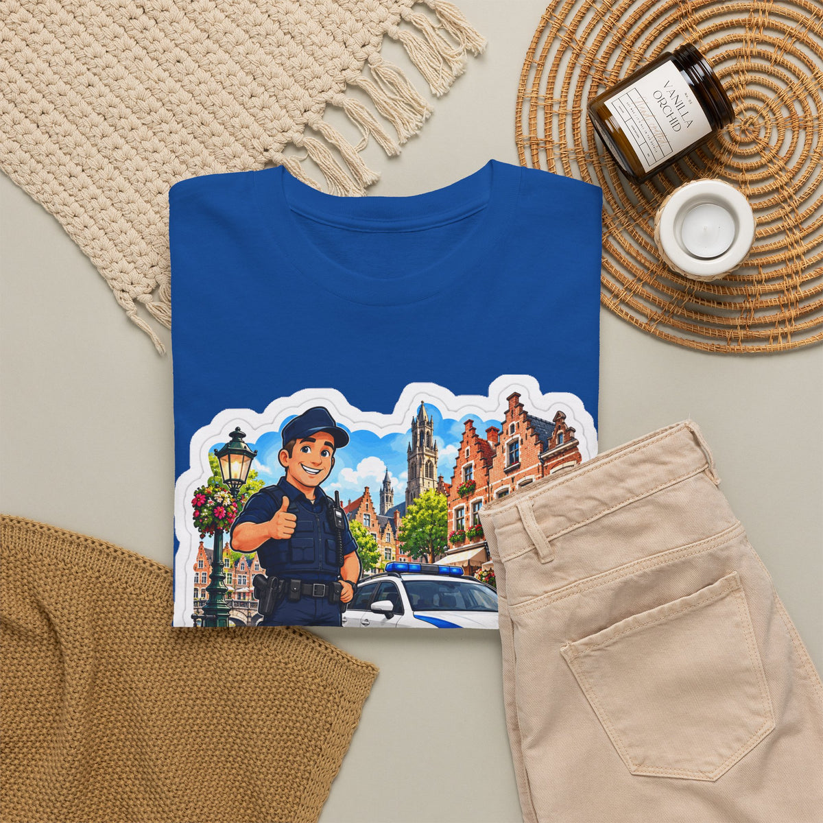 SAMEN VEILIG! Unisex T-shirt | De Agent | VlaamseKracht®