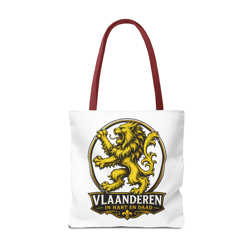 Premium Vlaamse Leeuw Tote Bag (AOP) | VlaamseKracht®