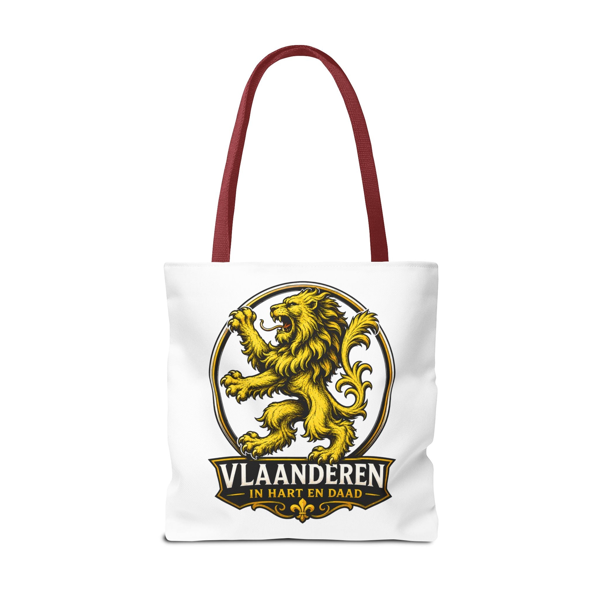 Premium Vlaamse Leeuw Tote Bag (AOP) | VlaamseKracht®