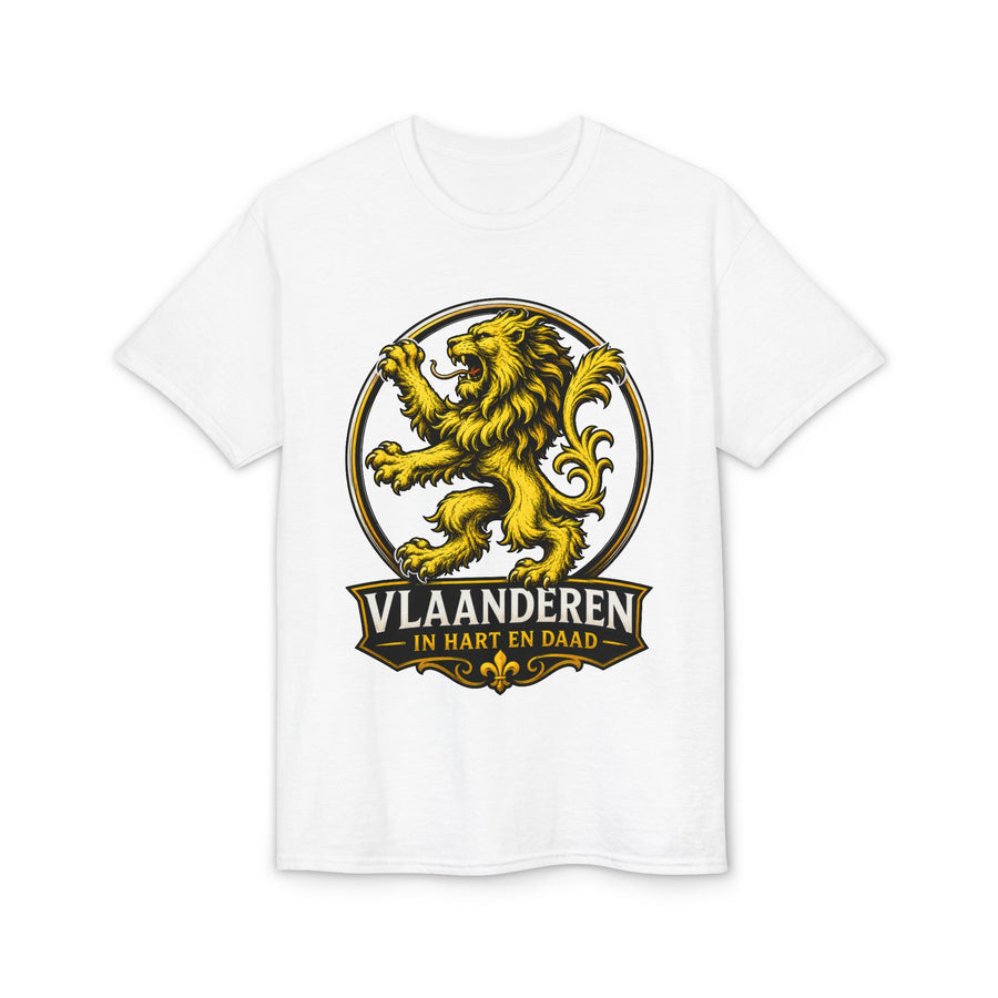 Premium Vlaamse Leeuw Unisex DryBlend® T-Shirt | VlaamseKracht®