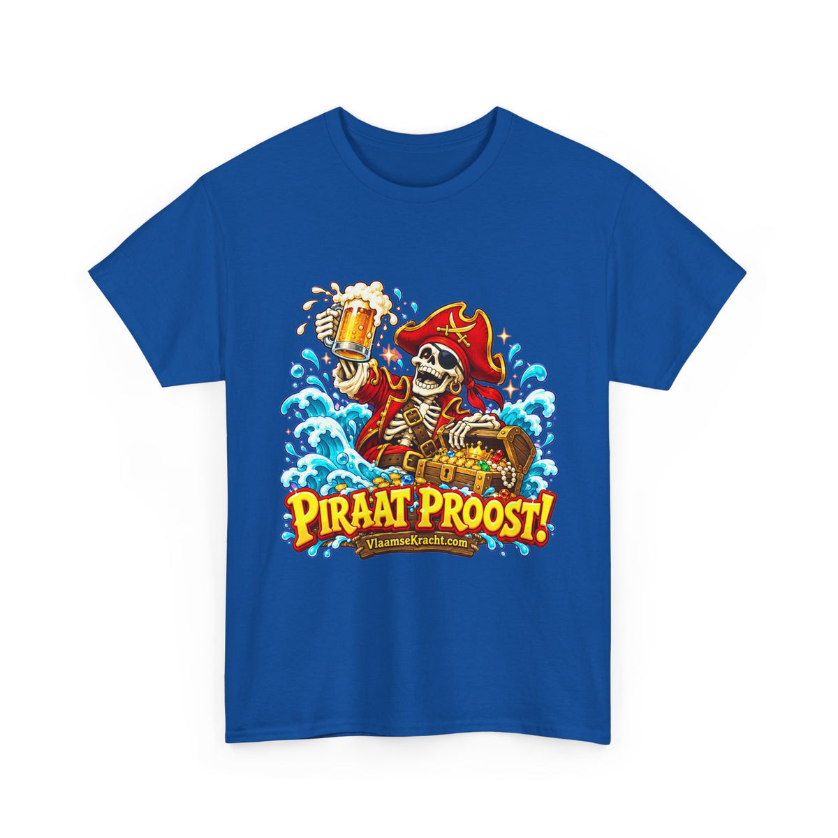PIRAAT PROOST! Unisex T-shirt | Cartoon | VlaamseKracht®