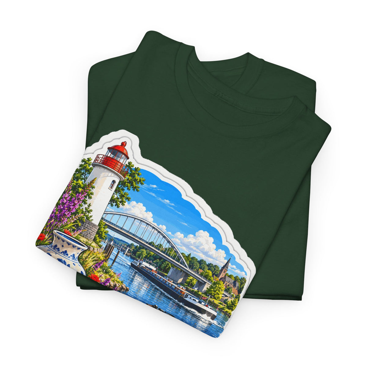 LANAKEN Unisex T-shirt | Vlaamse Stad | VlaamseKracht®