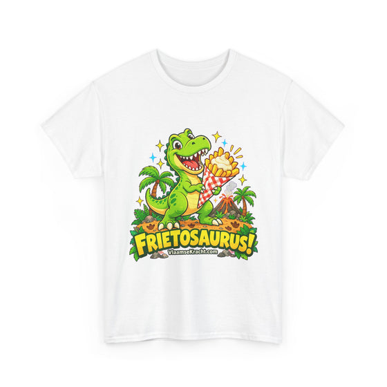 FRIETOSAURUS! Unisex T-shirt | Cartoon | VlaamseKracht®