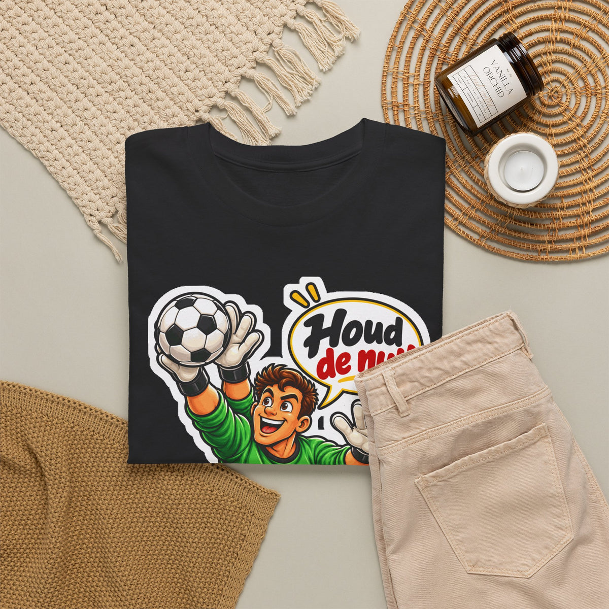 HOUD DE NUL! Unisex T-shirt | Voetbal Supporter | VlaamseKracht®