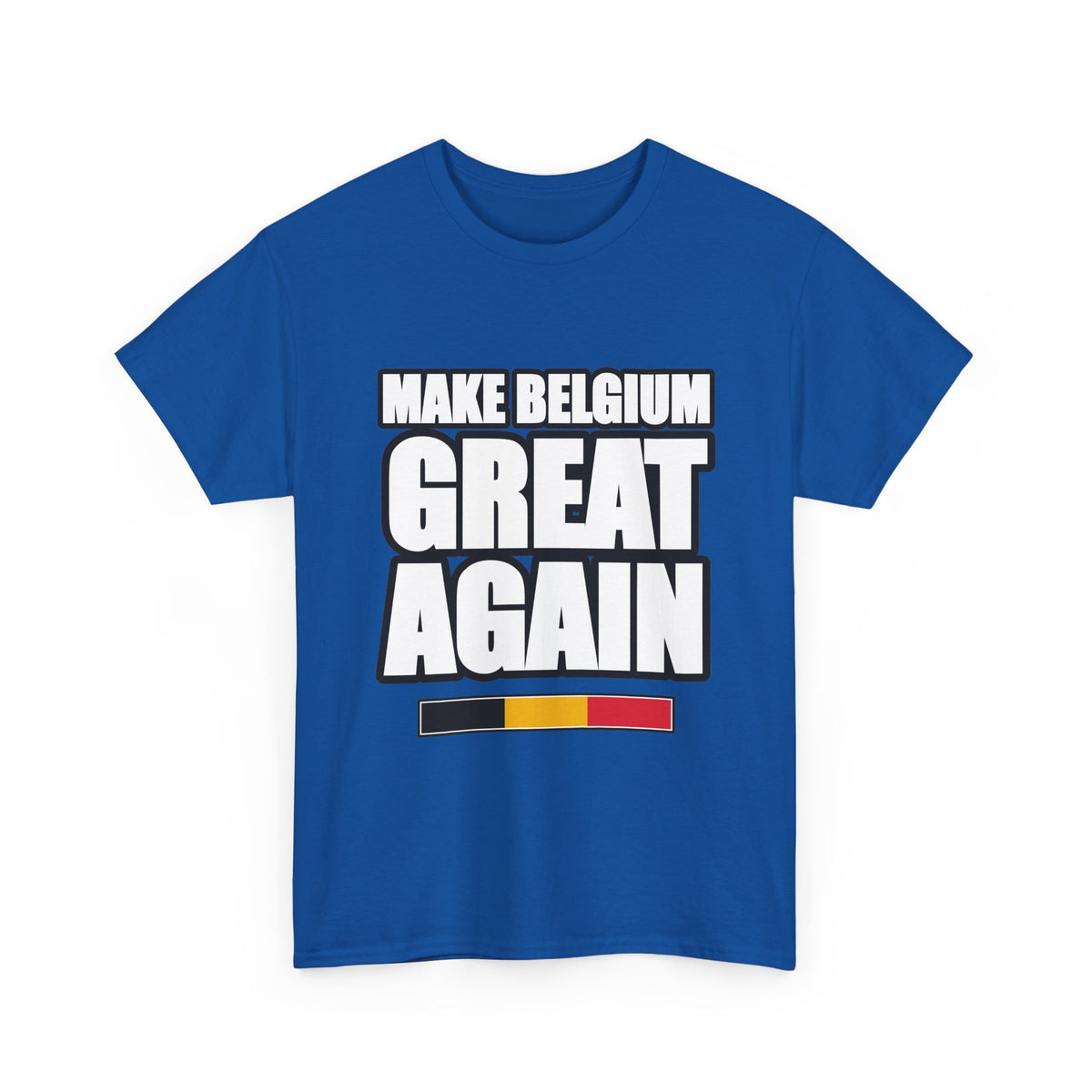 MAKE BELGIUM GREAT AGAIN Unisex T-shirt | Belgisch Statement | VlaamseKracht®