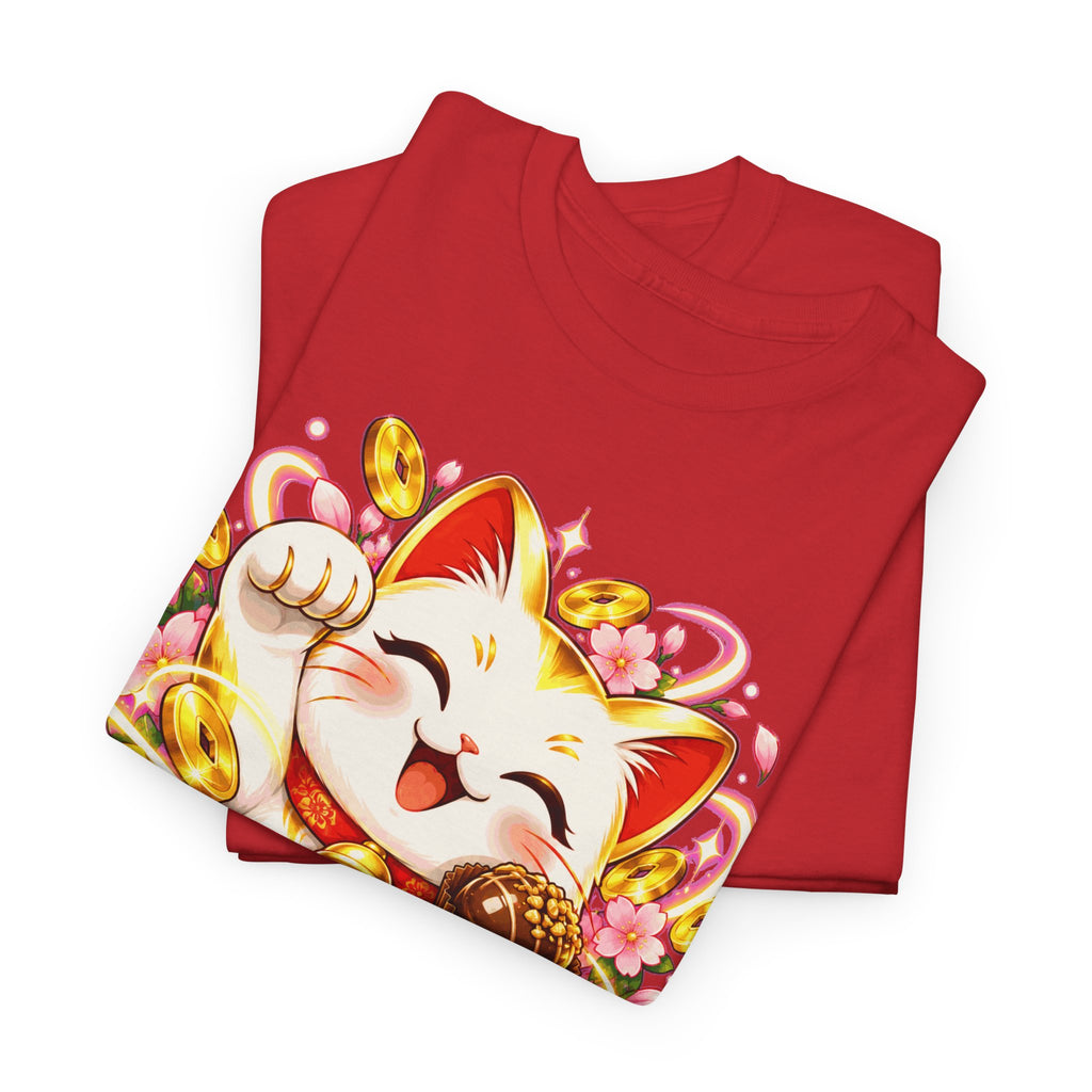 GELUKSKAT! Unisex T-shirt | Kawaii | VlaamseKracht®