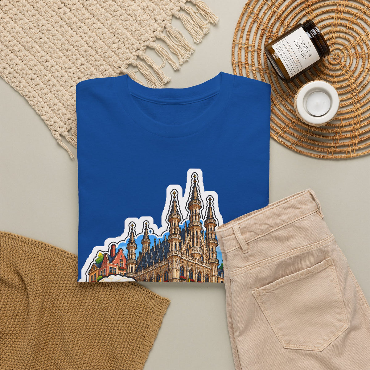 LEUVEN Unisex T-shirt | Vlaamse Stad | VlaamseKracht®