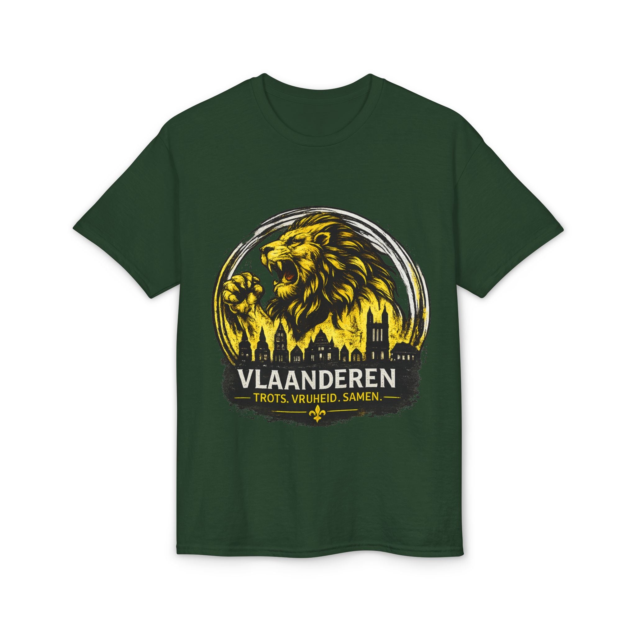 Vlaanderen Lion T‑Shirt — Proud Vlaanderen Graphic Tee