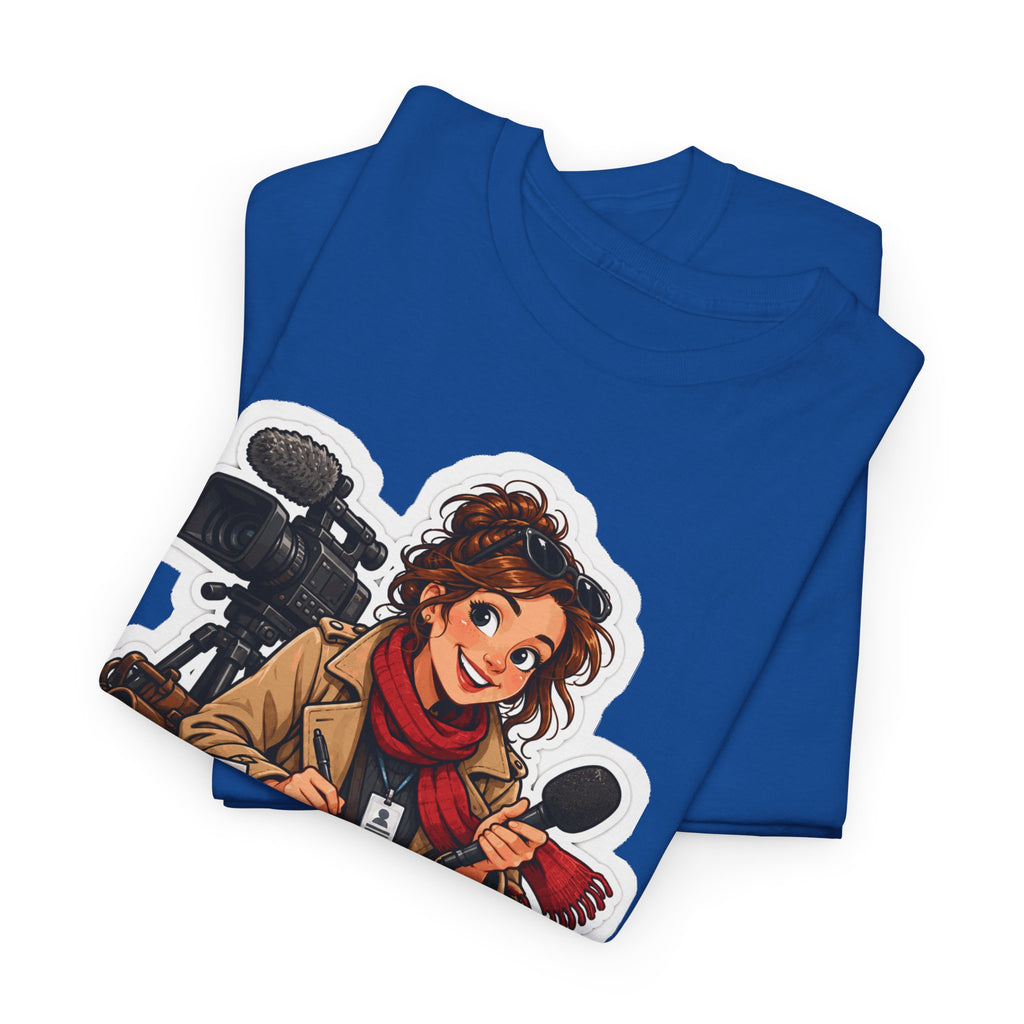 HET VERHAAL TELT! Unisex T-shirt | De Journalist | VlaamseKracht®