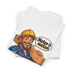 METEN IS WETEN Unisex T-shirt | Vlaams Vakmanschap | VlaamseKracht®