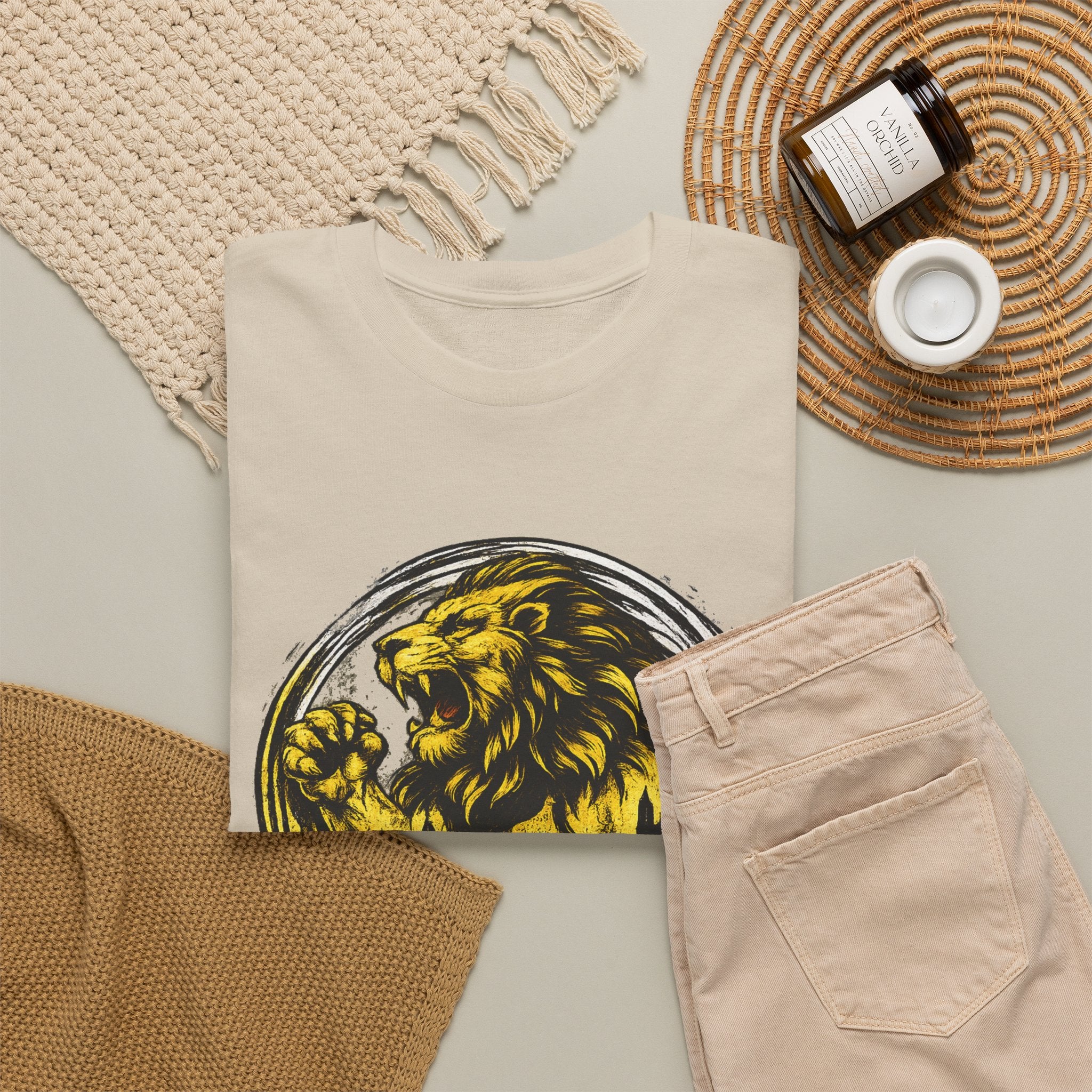 Premium Vlaamse Leeuw Vlaanderen T-Shirt – In Hart en Daad | VlaamseKracht®
