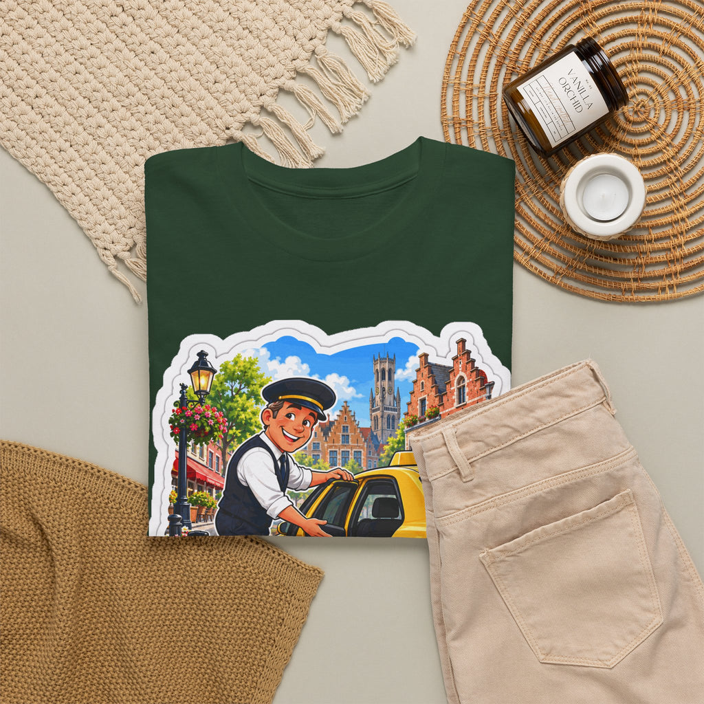 STAP MAAR IN! Unisex T-shirt | De Taxichauffeur | VlaamseKracht®