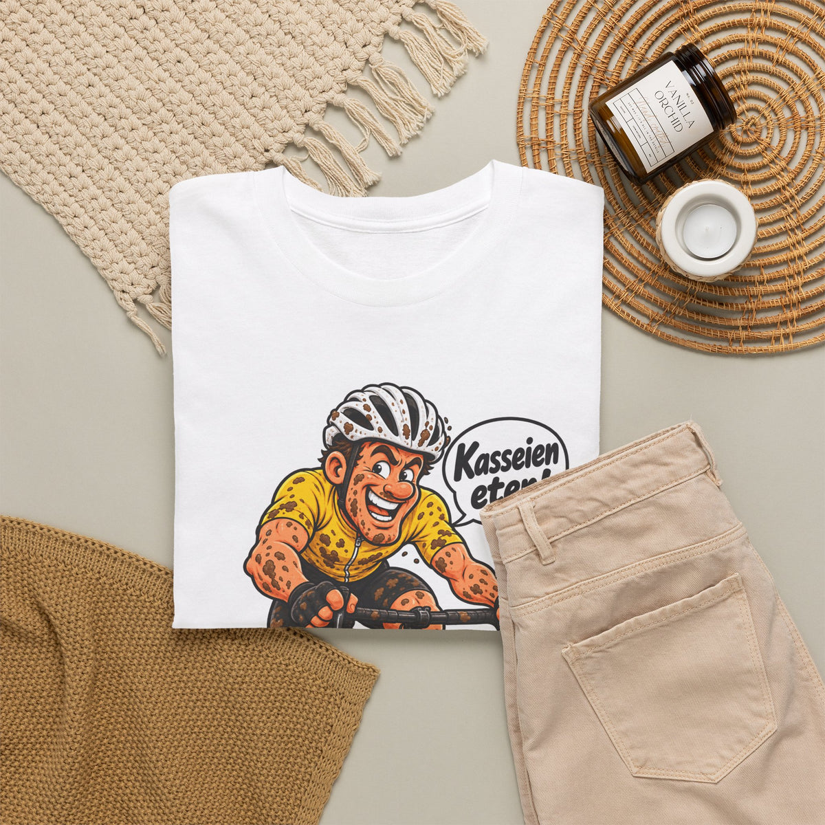 KASSEIEN ETEN! Unisex T-shirt | Vlaamse Koers | VlaamseKracht®