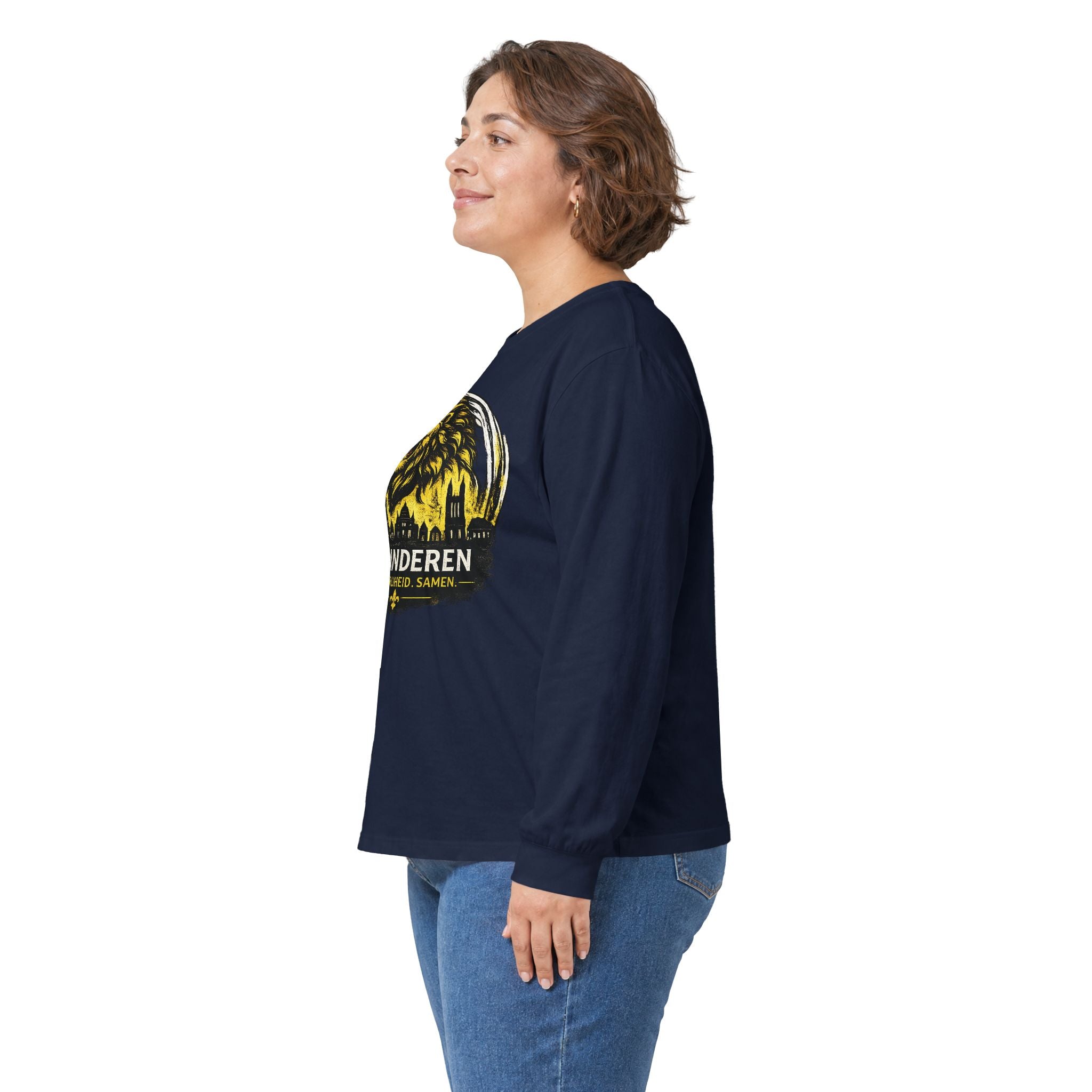 Premium Vlaamse Leeuw Vlaanderen Color Edition T-Shirt | In Hart en Daad | Unisex  | VlaamseKracht®